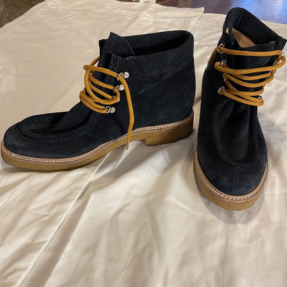 Anthropologie Moc Toe Booties
